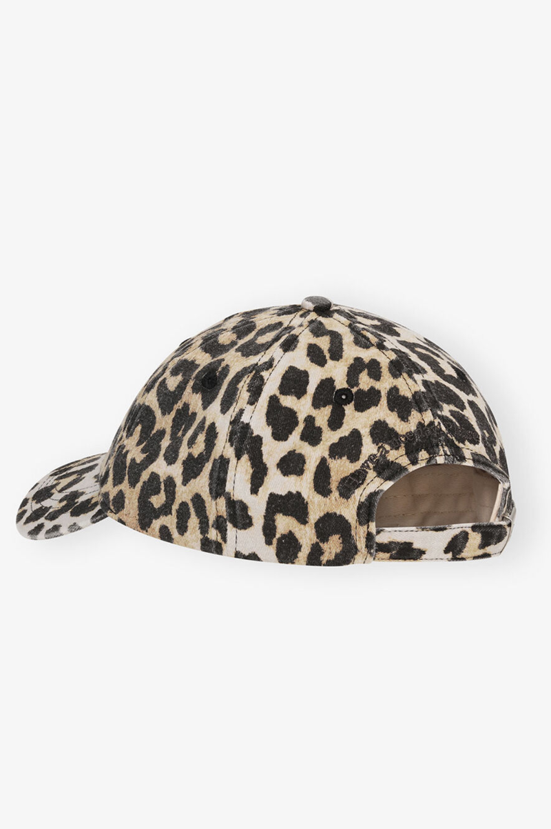 WASHED COTTON CANVAS CAP LEO EMB
