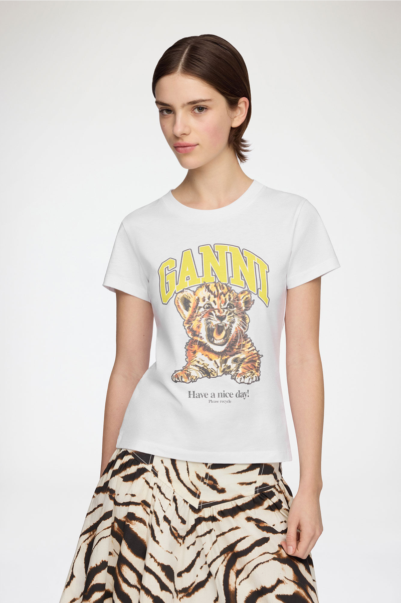 BASIC COTTON JERSEY BABY FIT TIGER