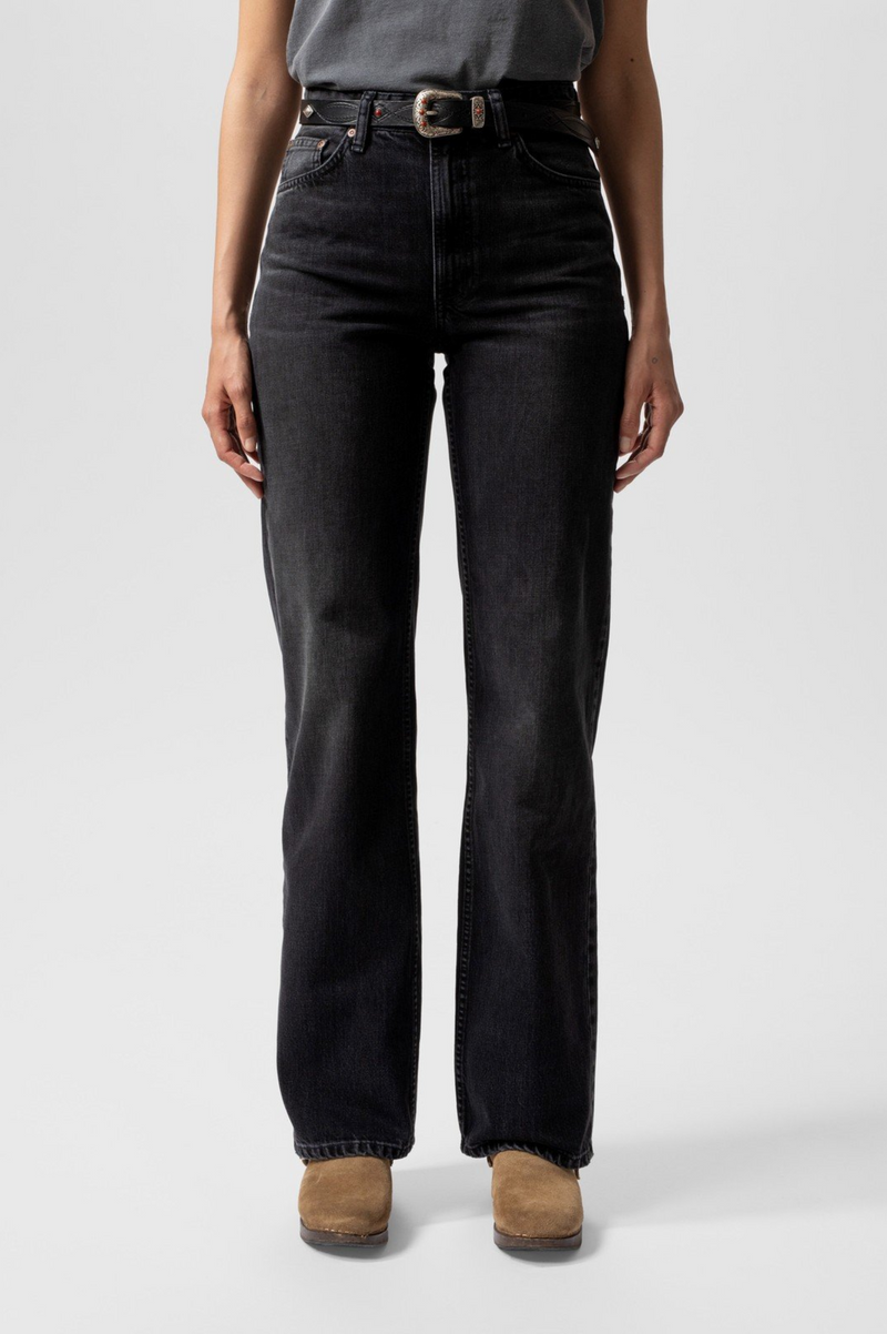 CLEAN EILEEN BLACK CROSSHATCH