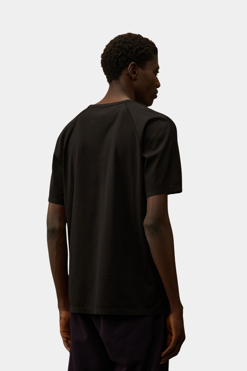 70/2 MERCERIZED JERSEY PRINTED LOGO T-SHIRT