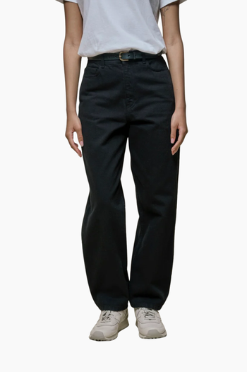 PANTS08 1930S COTON TWILL ANKLE LENGTH PANTS