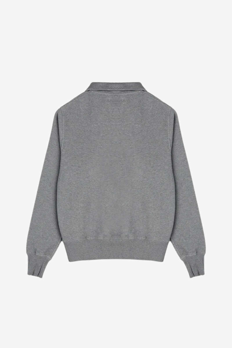 ZIPC01 ZIP COLLAR SWEATSHIRT