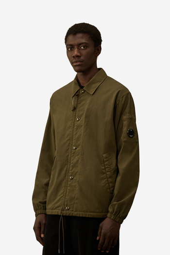 TAYLON P LENS ZIPPED OVERSHIRT