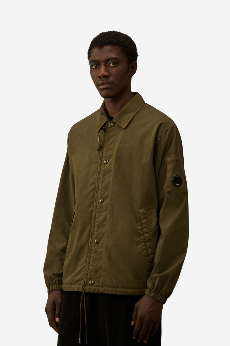 TAYLON P LENS ZIPPED OVERSHIRT