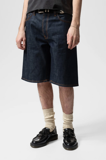 ZEB DENIM SHORTS DRY STREAKY DARK BLUE