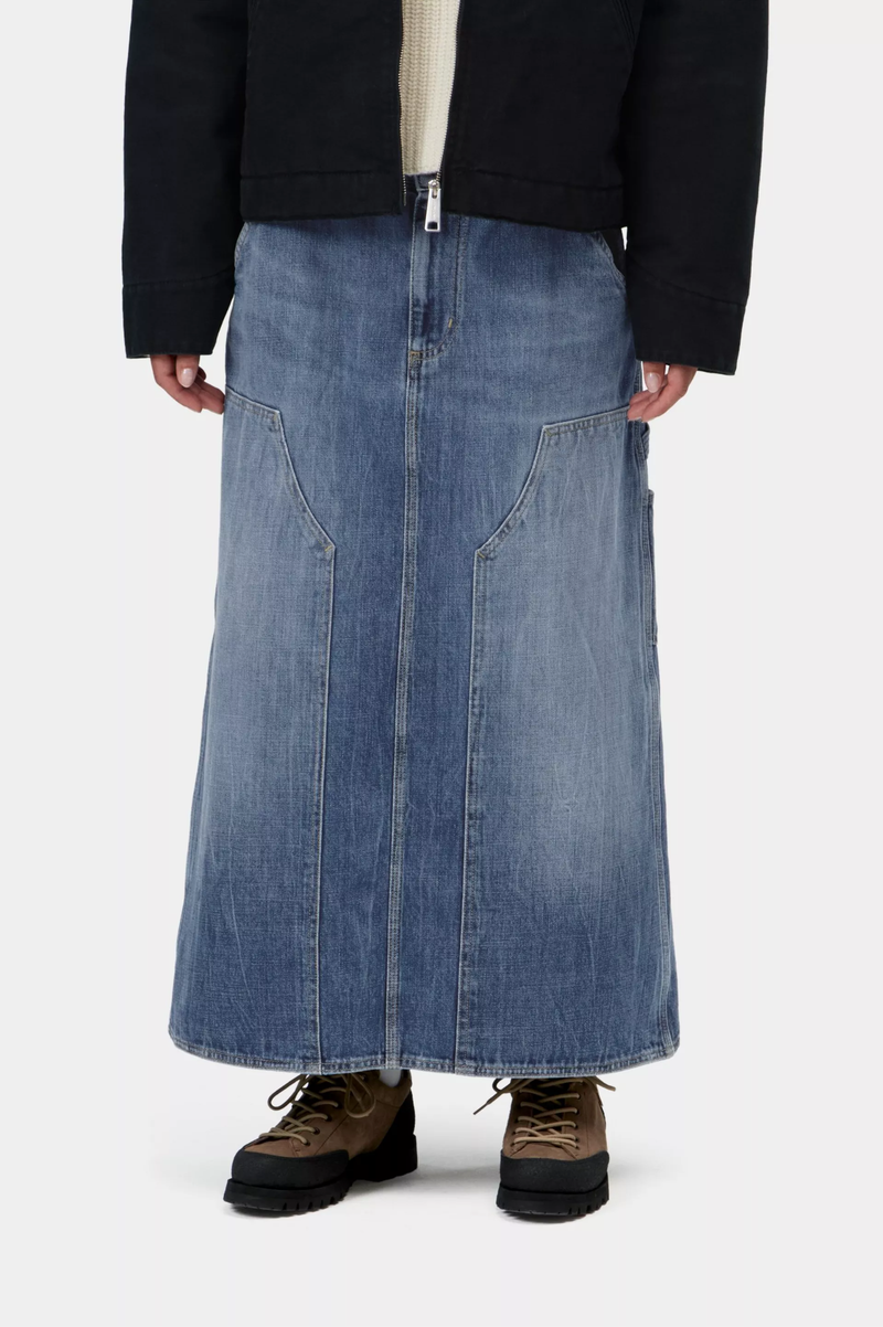 W' DOUBLE KNEE SKIRT LONG