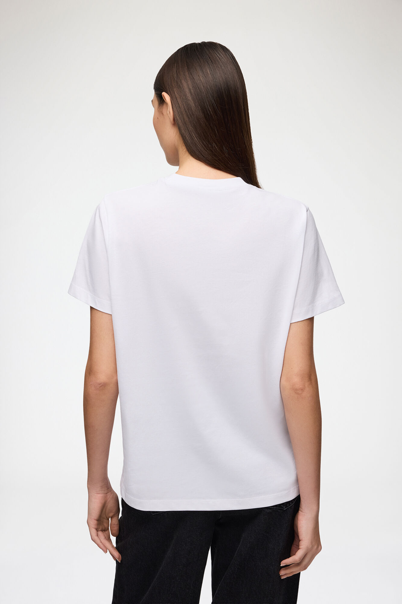 BASIC JERSEY LEOPARD RELAXED T-SHIRT