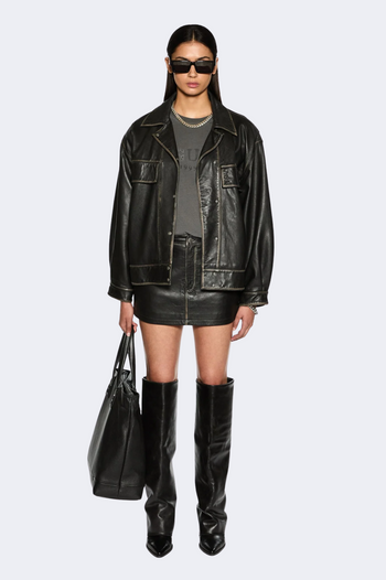 CREED JACKET AGED BLACK