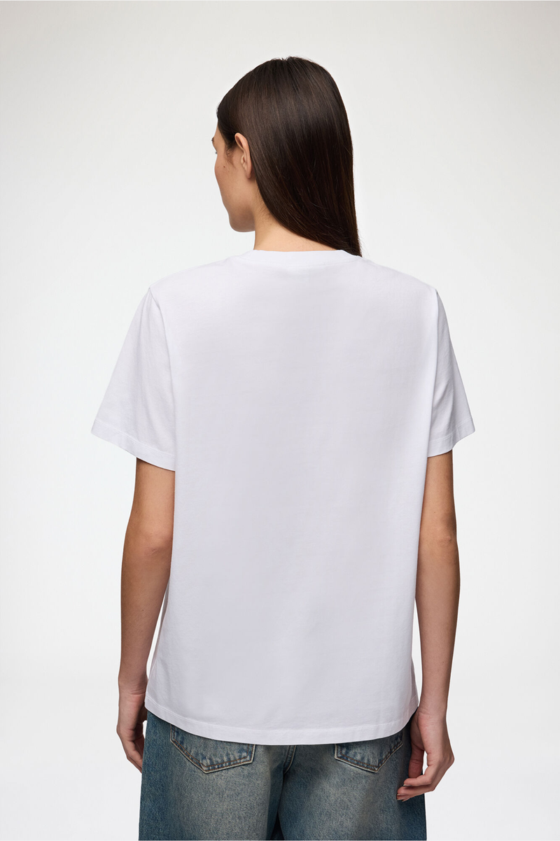 BASIC COTTON JERSEY STRAWBERRY