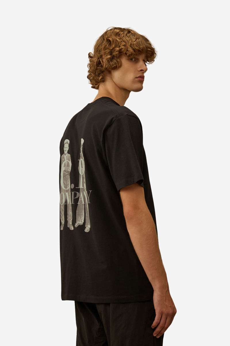 30/1 JERSEY BRITISH SAILOR SHORT SLEEVE LOGO T-SHIRT