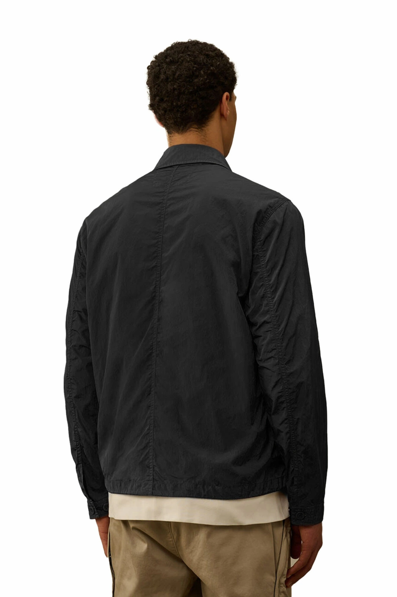 CHROME-R FULL ZIP LOGO OVERSHIRT