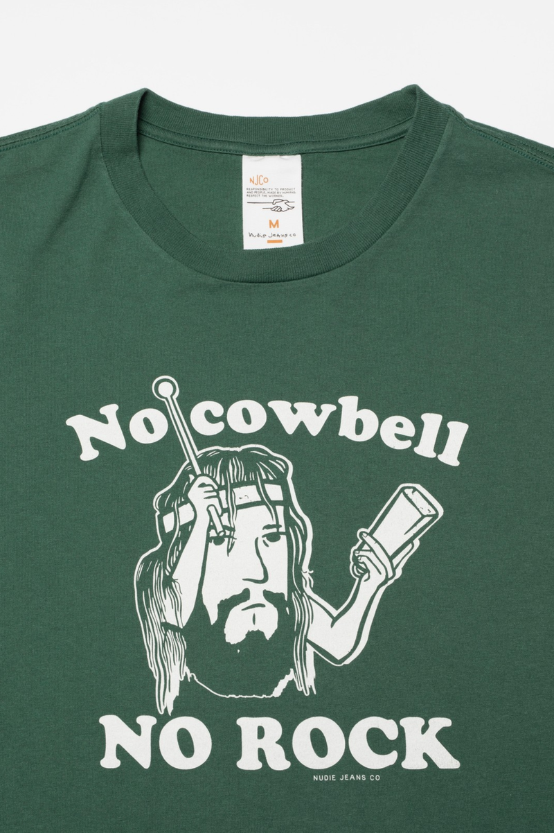 ROY SHORT T-SHIRT COWBELL OFFWHITE/GREEN