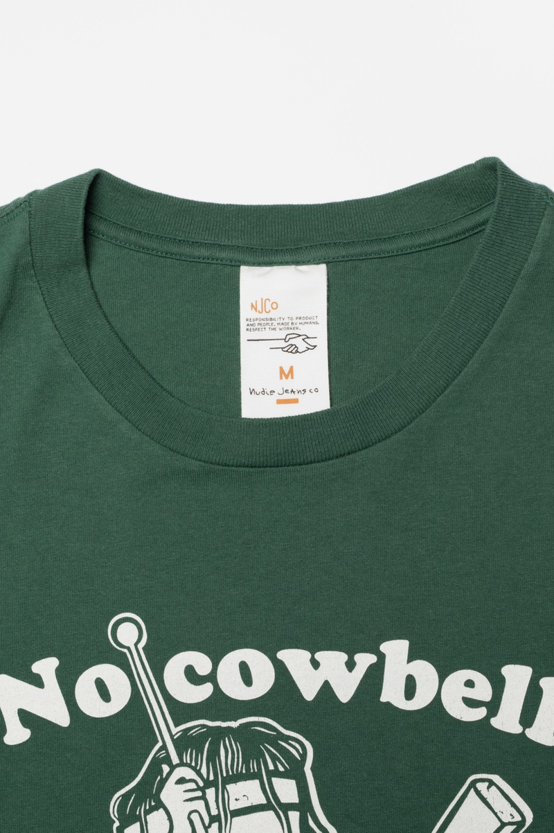 ROY SHORT T-SHIRT COWBELL OFFWHITE/GREEN