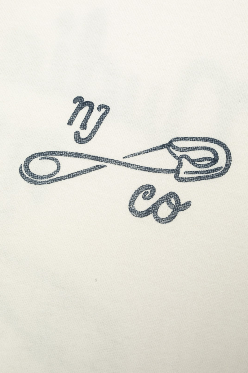 ROY T-SHIRT NJCO PIN  CHALK WHITE
