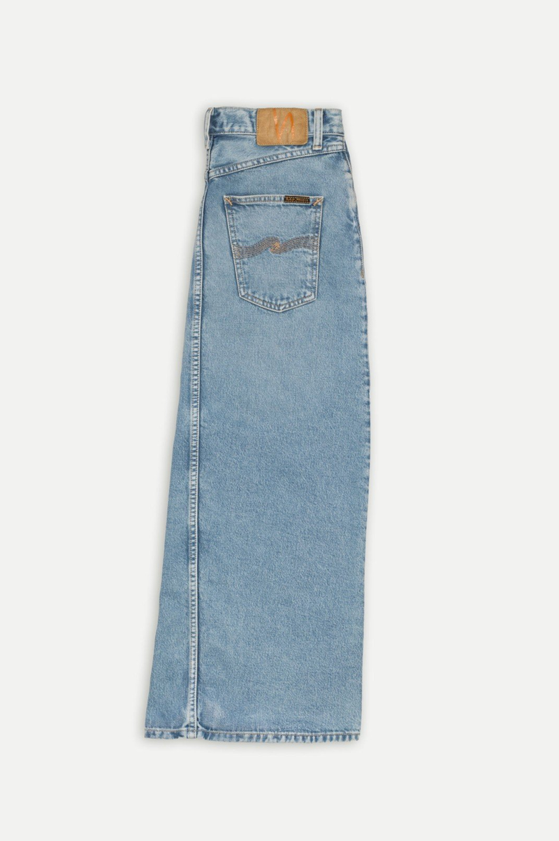 ANNA DENIM SKIRT DESERT LIGHT BLUE