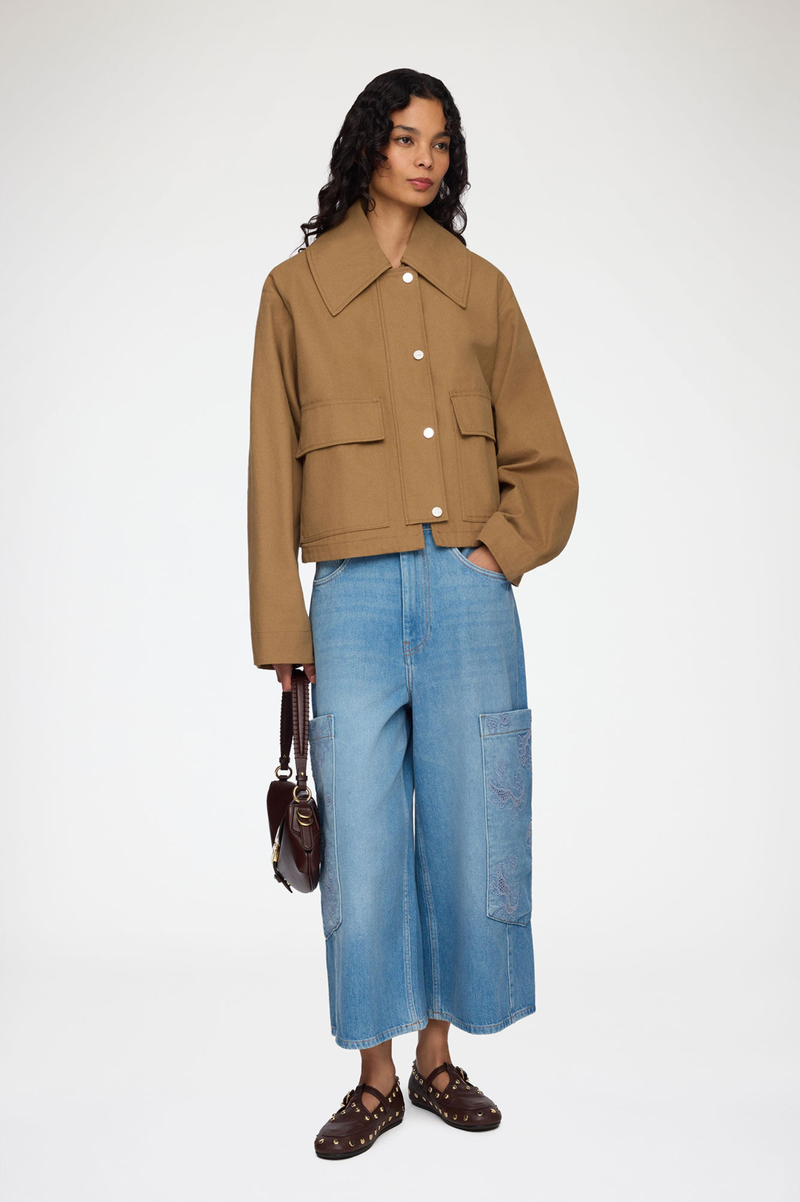 WORKWEAR CANVAS SHORT BARN JACKET