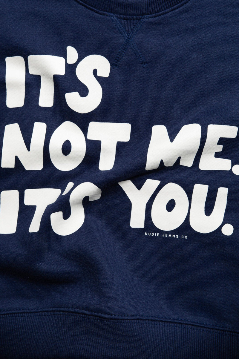 SILLY SWEAT IT IS NOT ME DEEP BLUE