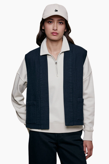 VEST02PAD PADDED COTTON WOMENS VEST