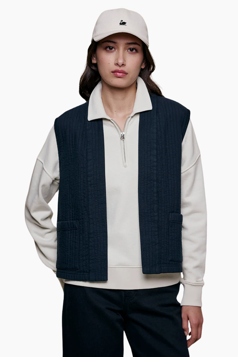 VEST02PAD PADDED COTTON WOMENS VEST