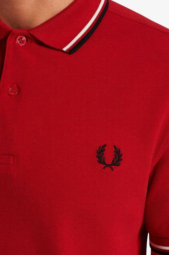 TWIN TIPPED FRED PERRY SHIRT