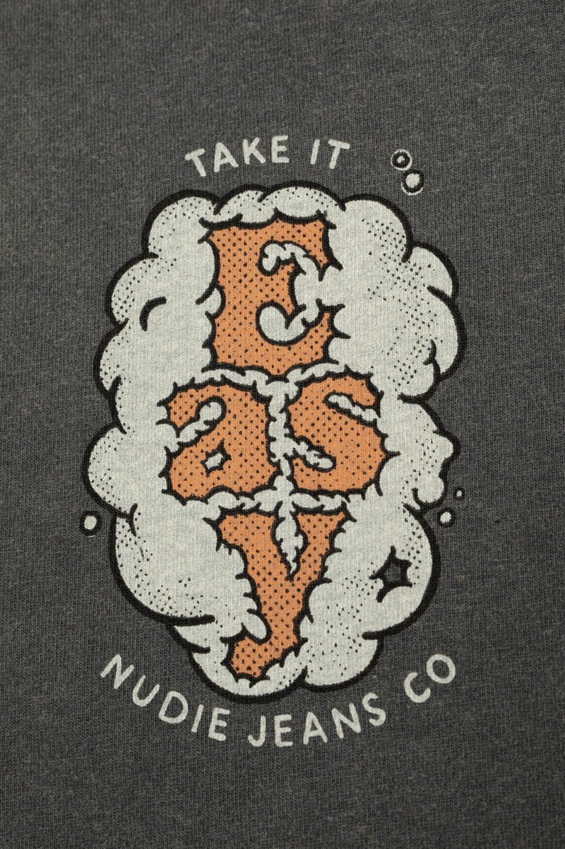 ROY T-SHIRT EASY CLOUD  ANTRACITE