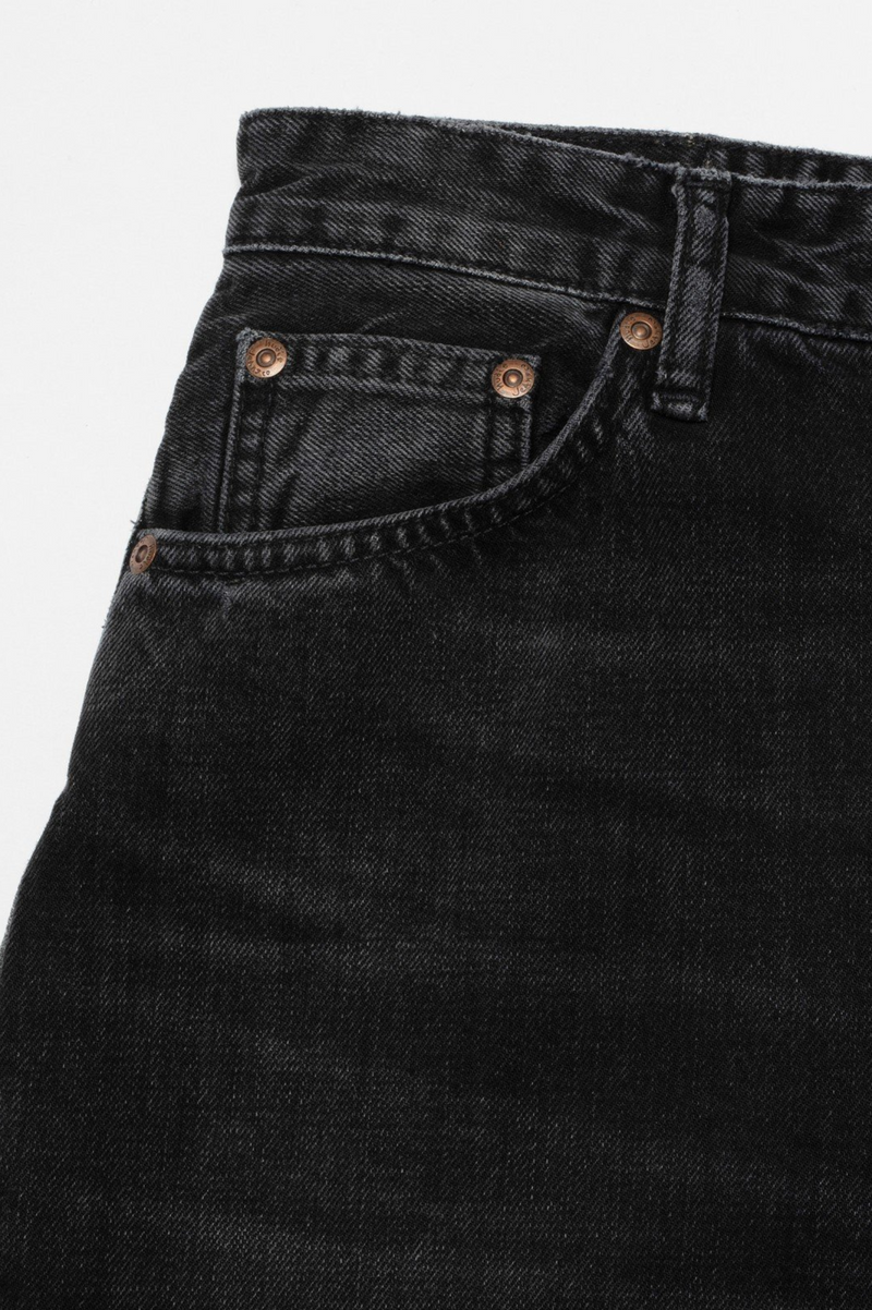 CLEAN EILEEN BLACK CROSSHATCH