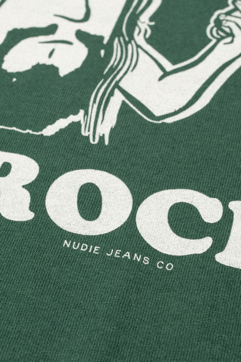ROY SHORT T-SHIRT COWBELL OFFWHITE/GREEN