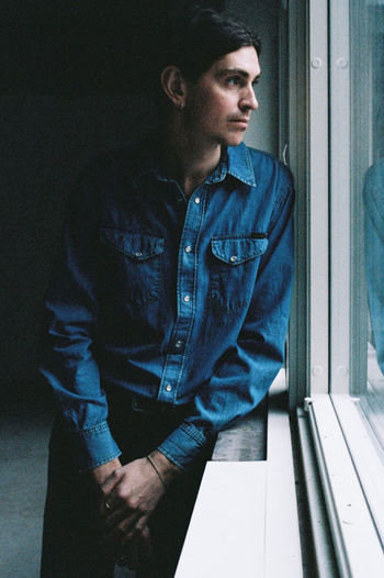 GUNNAR LIGHT USED DENIM SHIRT LIGHT BLUE