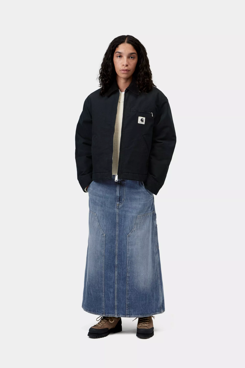 W' DOUBLE KNEE SKIRT LONG