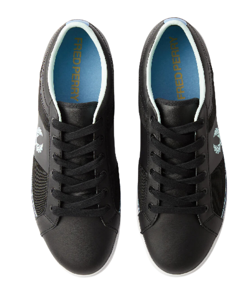 FRED PERRY BASELINE MESH / LEATHER
