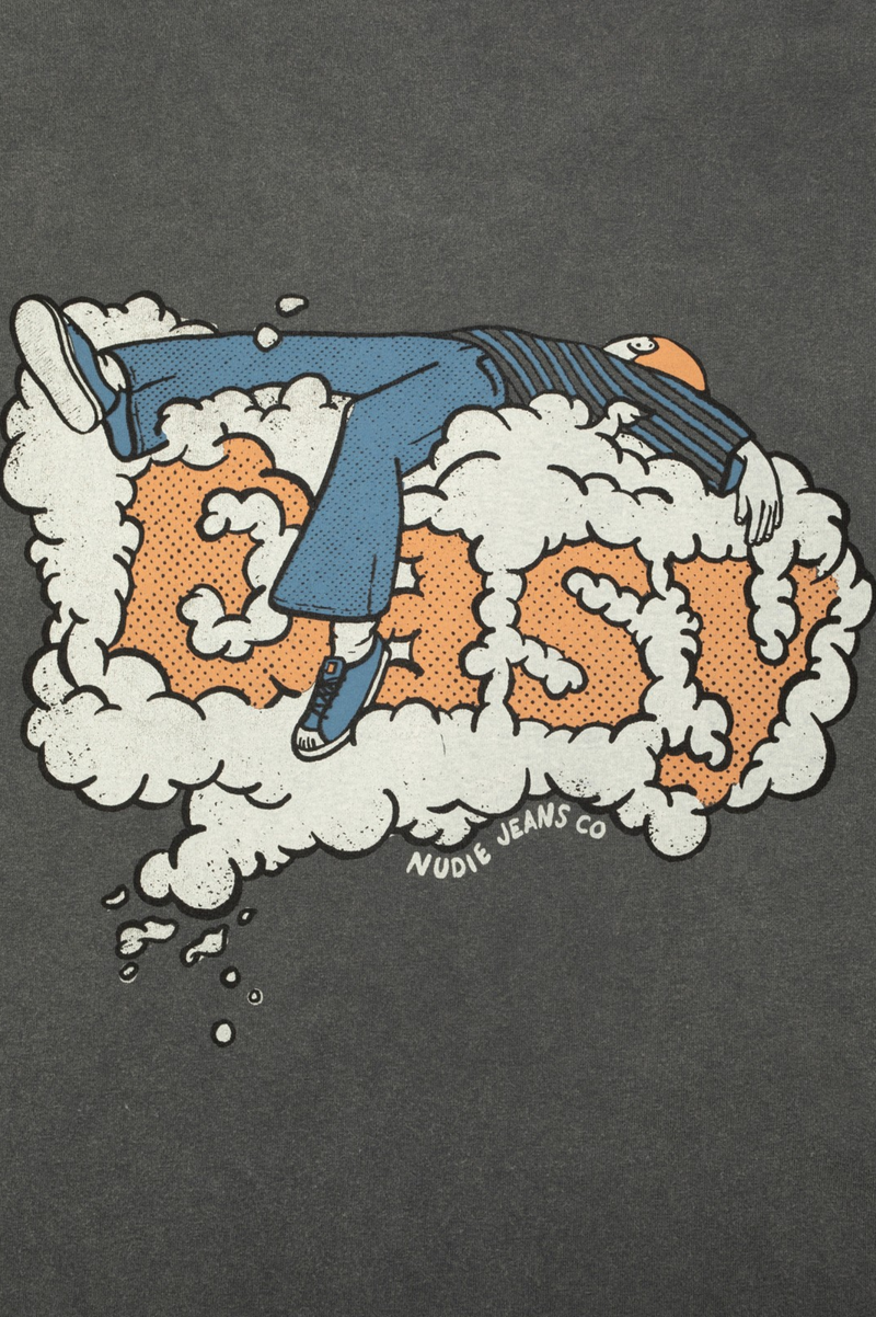 ROY T-SHIRT EASY CLOUD  ANTRACITE