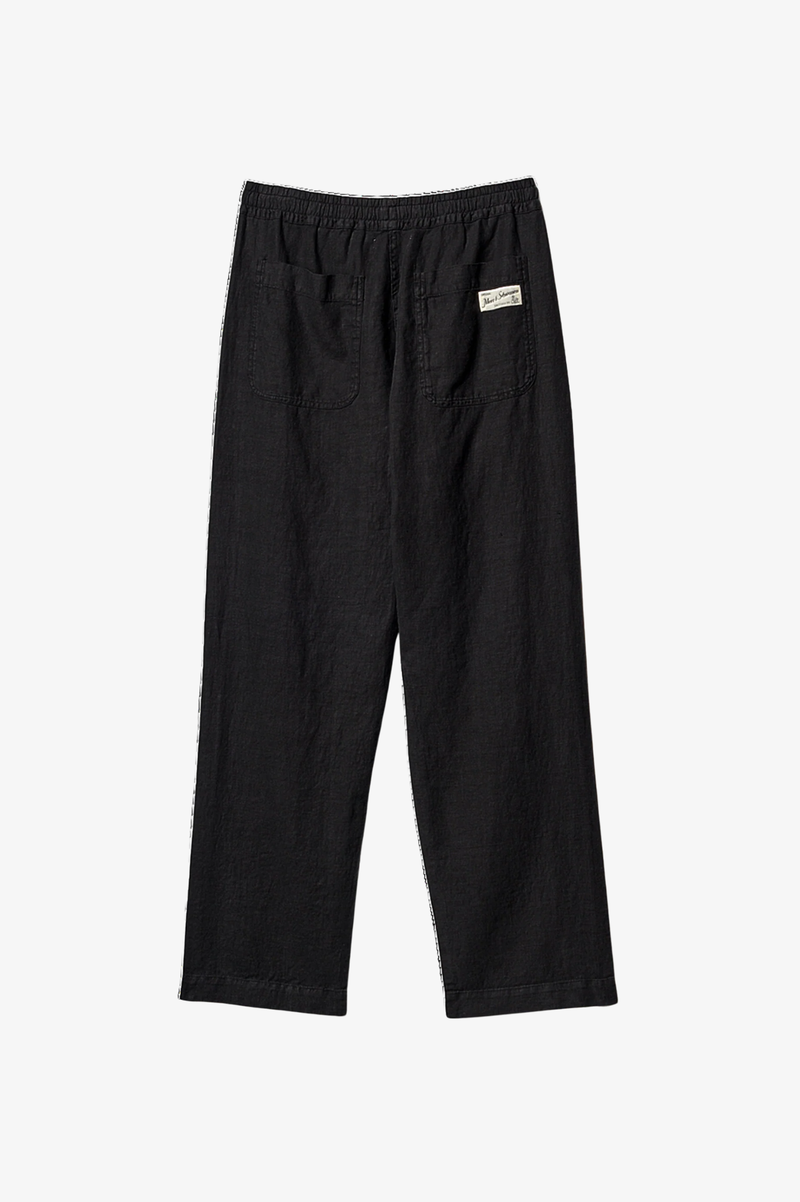 PANTS05 WORKERS'S LINEN DRAWSTRING PANTS