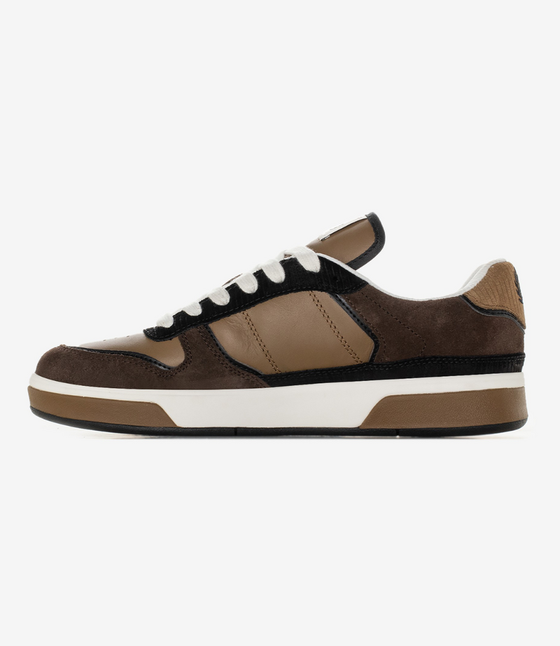 FRED PERRY B300 CORD EMBOSS SUEDE/LEATHER