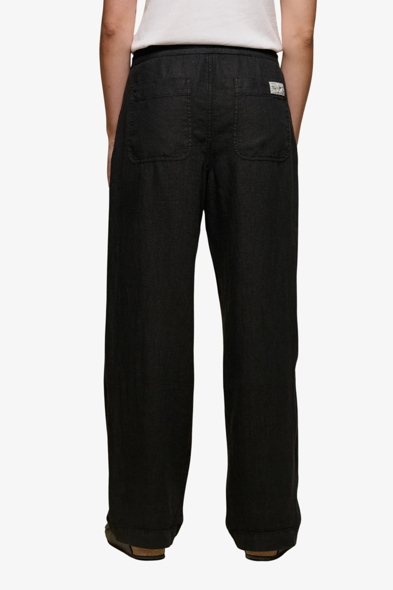 PANTS05 WORKERS'S LINEN DRAWSTRING PANTS