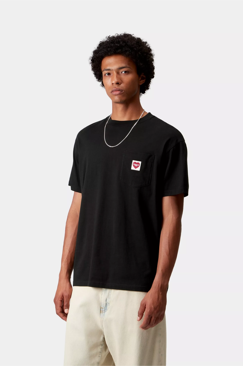 S/S POCKET HEART T-SHIRT