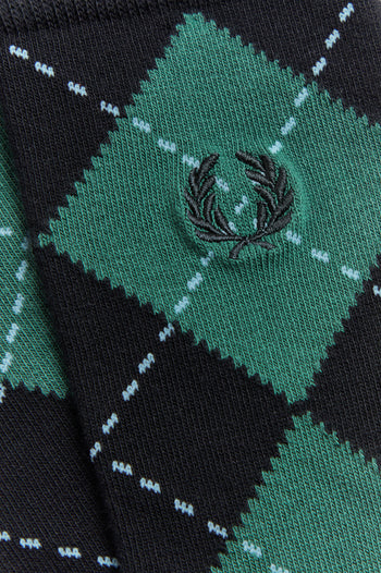 ARGYLE JACQUARD SOCK