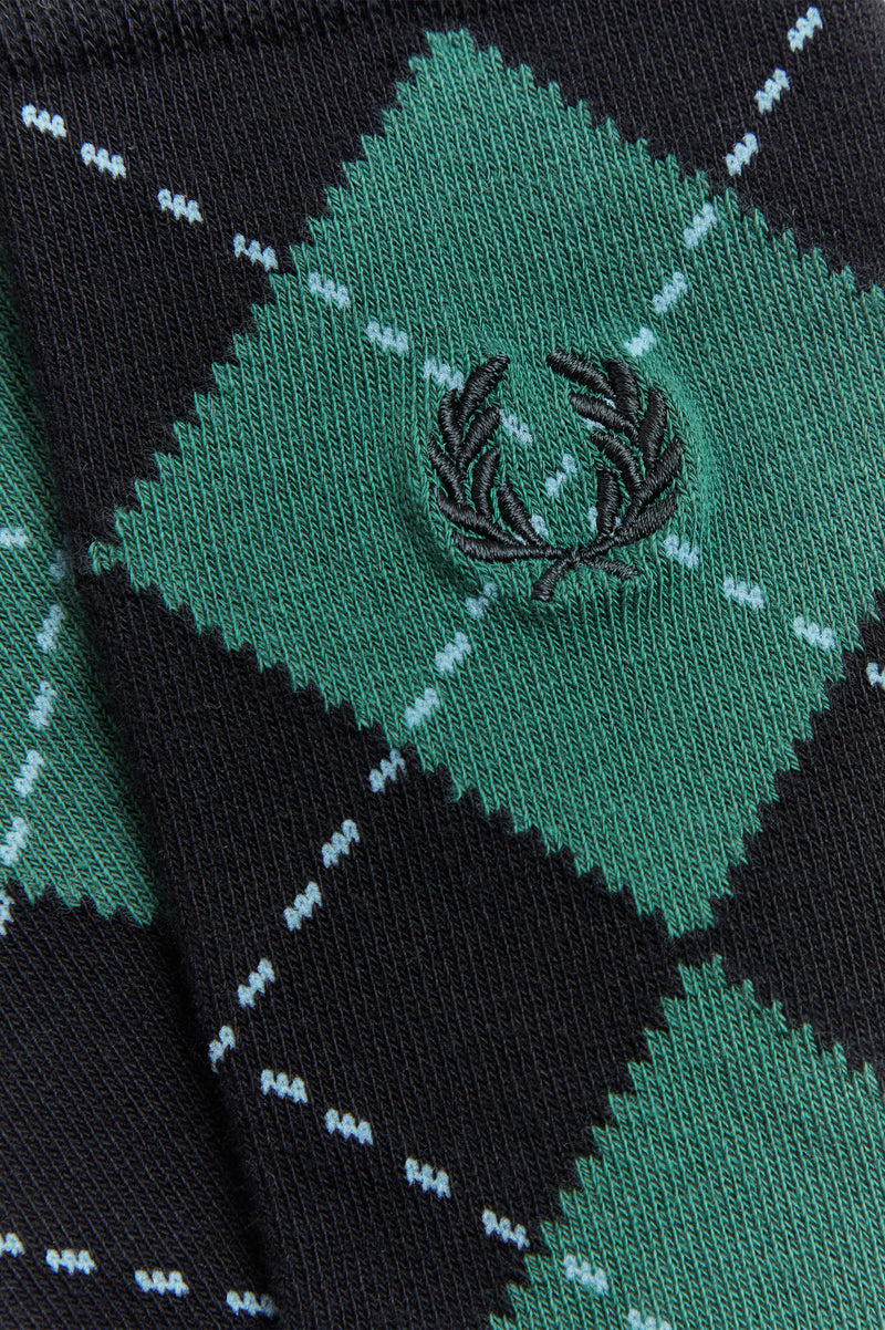 ARGYLE JACQUARD SOCK