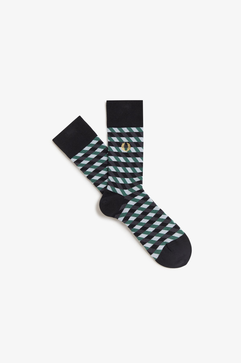 GEOMETRIC JACQUARD SOCK