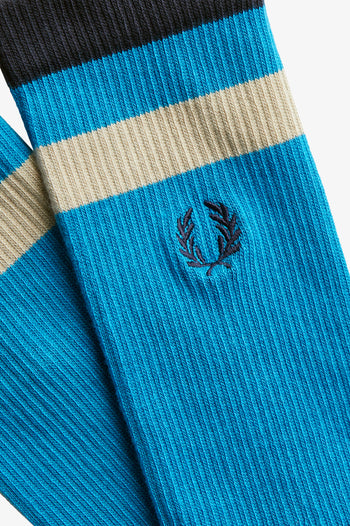 BOLD TIPPED TOWELLING SOCK