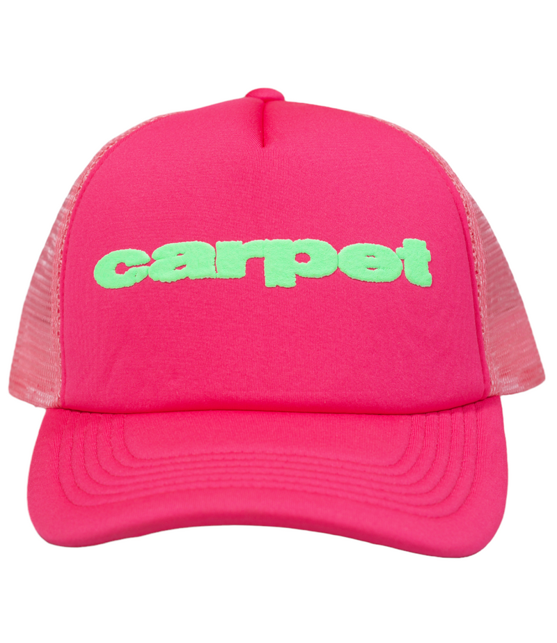 CARPET PUFF TRUCKER HAT