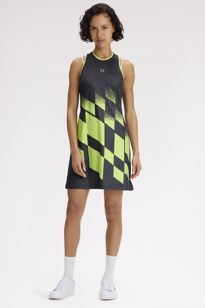 TENNIS PRINTED DRESS