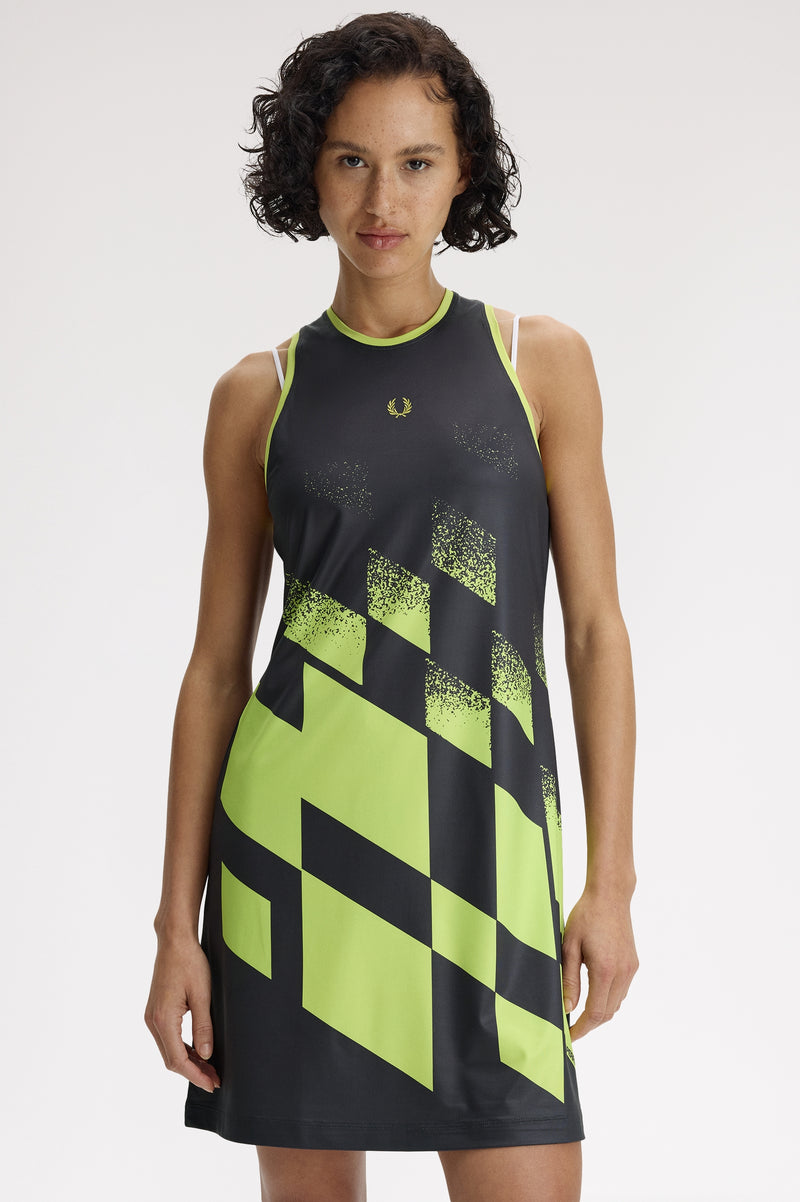 TENNIS PRINTED DRESS