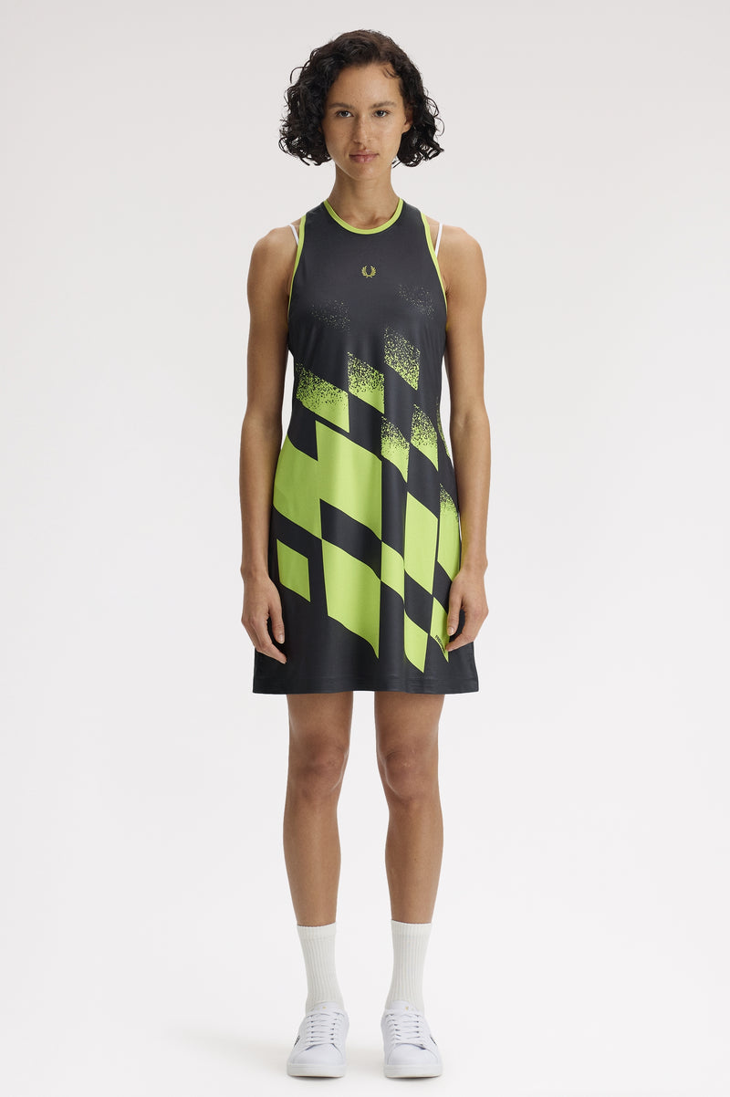 TENNIS PRINTED DRESS