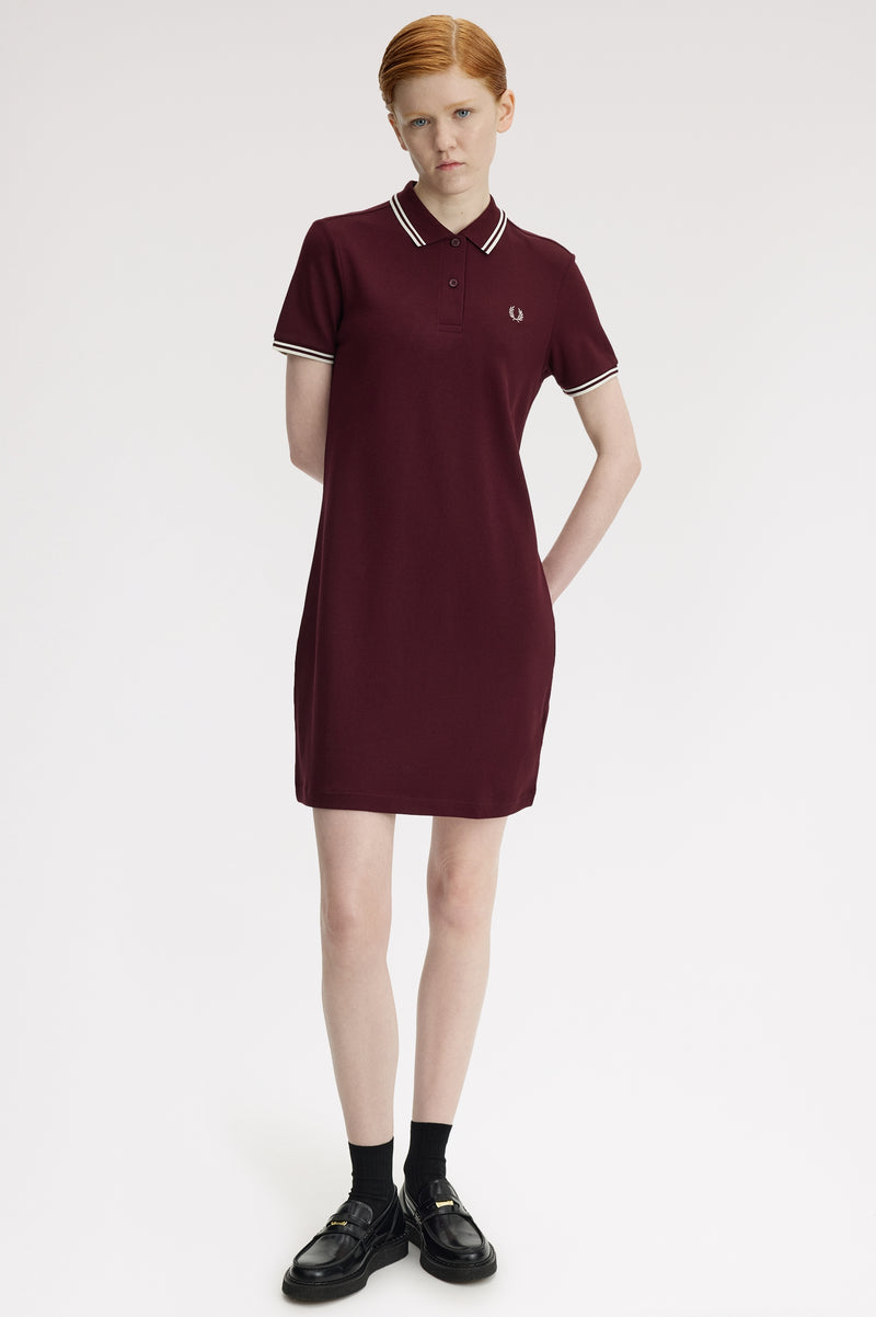 TWIN TIPPED FRED PERRY DRESS