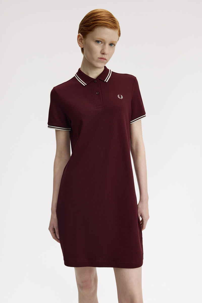 TWIN TIPPED FRED PERRY DRESS