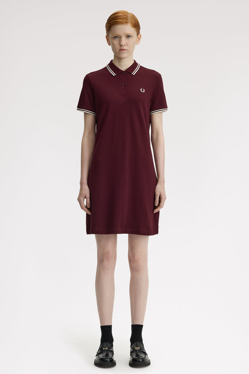 TWIN TIPPED FRED PERRY DRESS