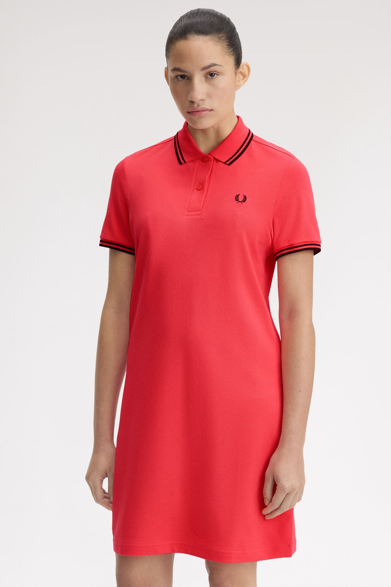 TWIN TIPPED FRED PERRY DRESS