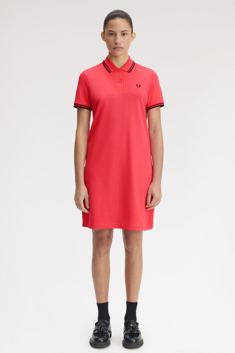 TWIN TIPPED FRED PERRY DRESS