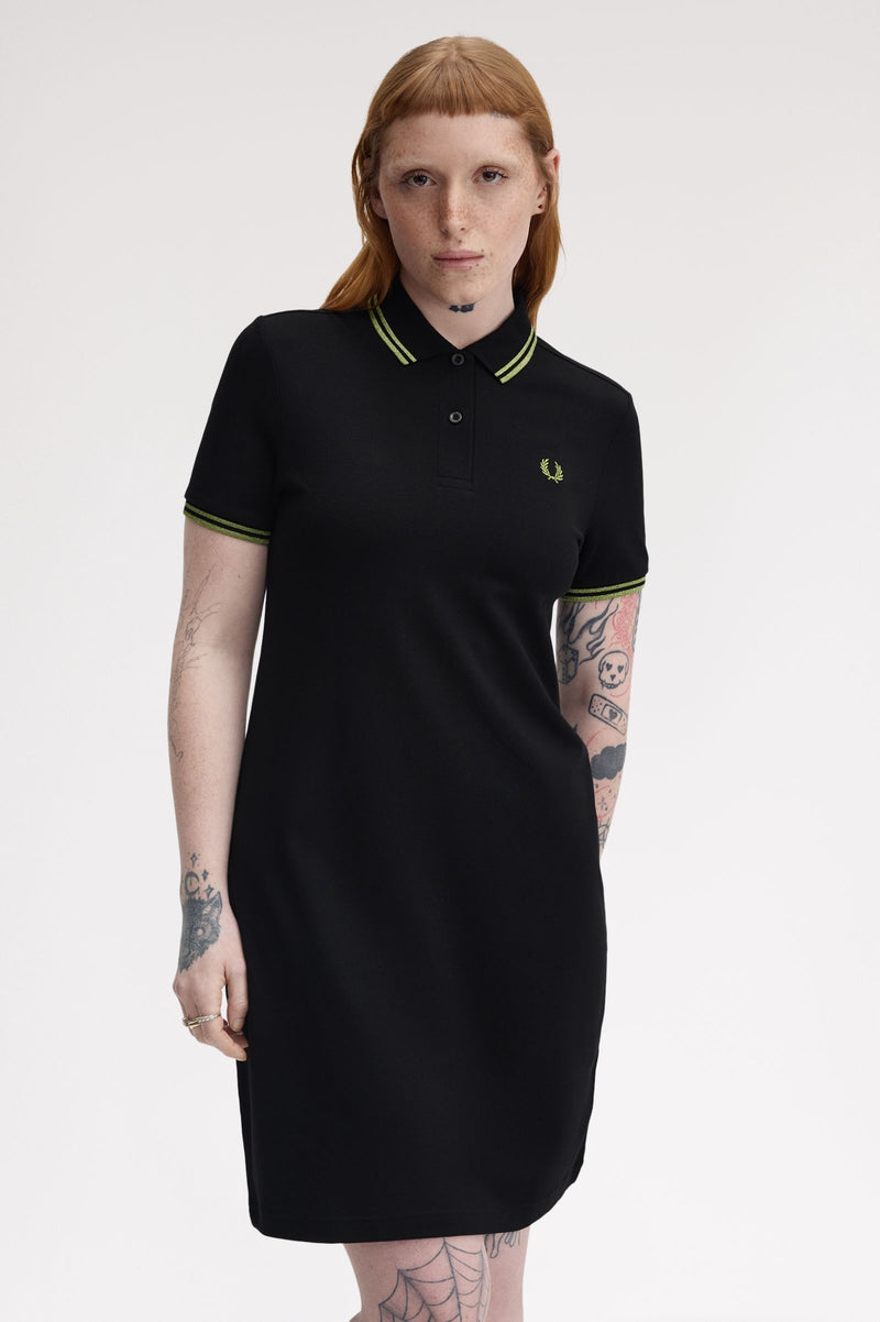 TWIN TIPPED FRED PERRY DRESS