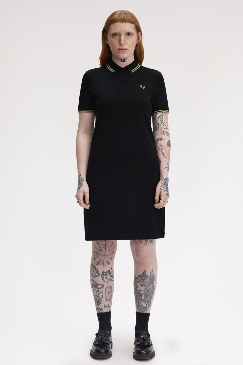 TWIN TIPPED FRED PERRY DRESS